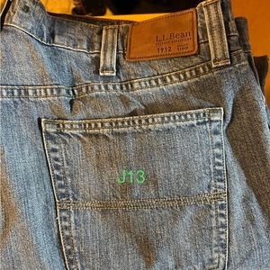 J13 LL Bean 1912 Men’s Standard Fit Jeans 42Wx30L